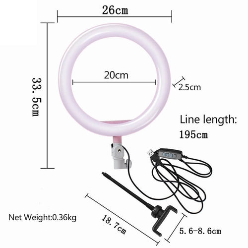 Professional 10-inch LED Ring Fill Light